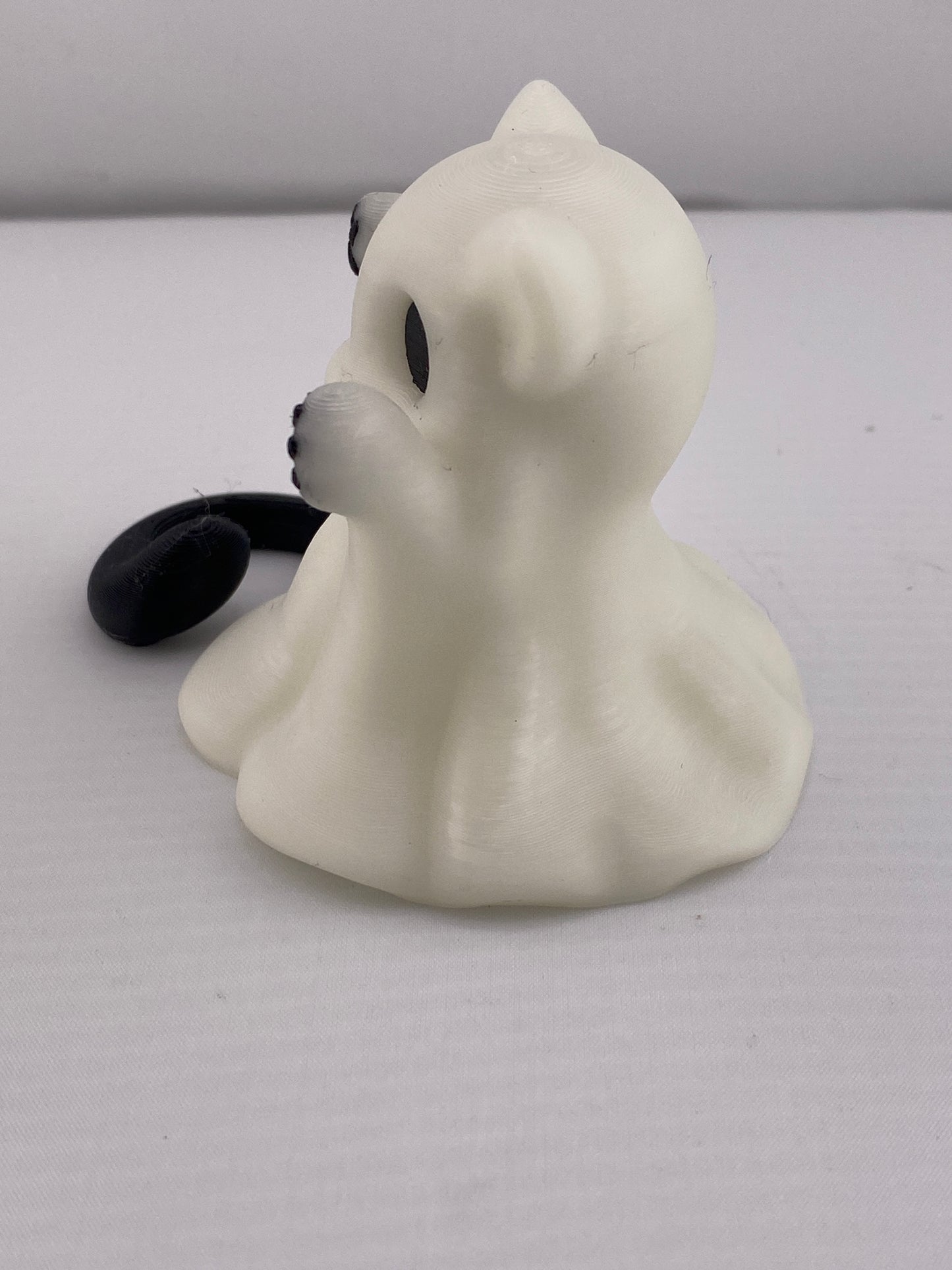 Glow In The Dark Ghost Dog or Cat - Halloween Figurine Decor