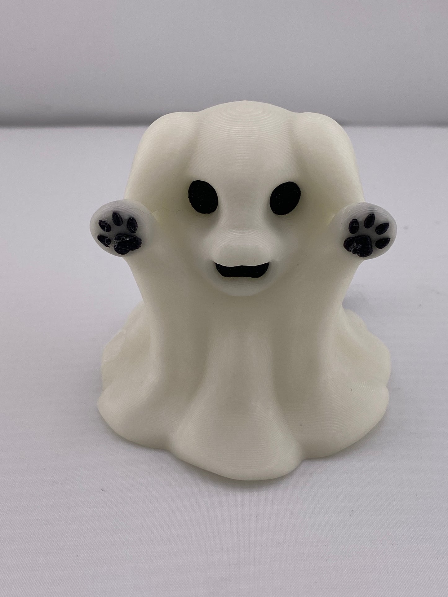 Glow In The Dark Ghost Dog or Cat - Halloween Figurine Decor