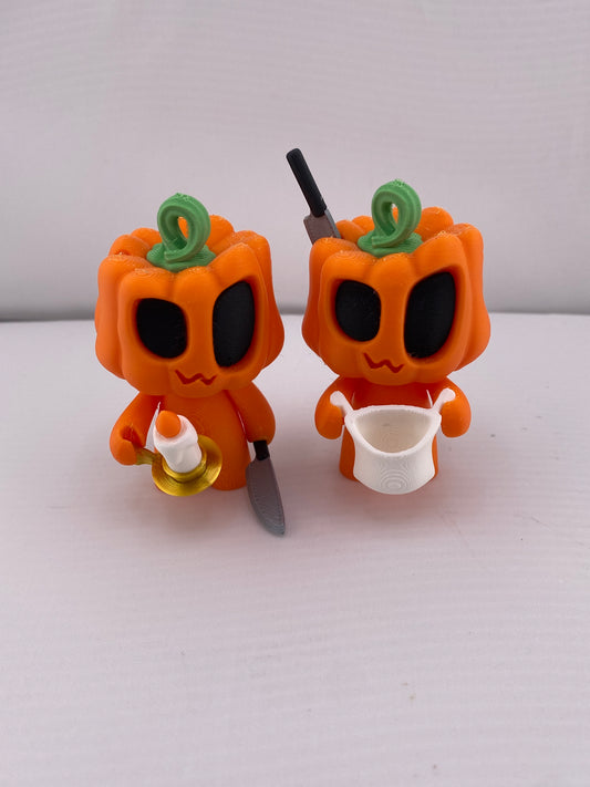 Blob Pumpkin Guy - Halloween Figurine Decoration